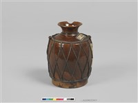平口帶釉瓷壺藏品圖，第2張